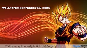 Wallpaper:qdkpnnex7y4=goku