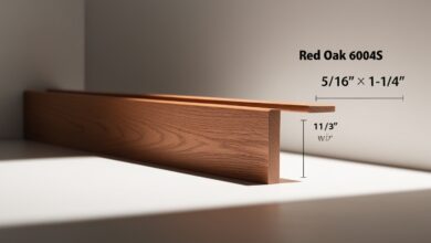 Red Oak 6004S Fillet 5/16'' x 1-1/4''