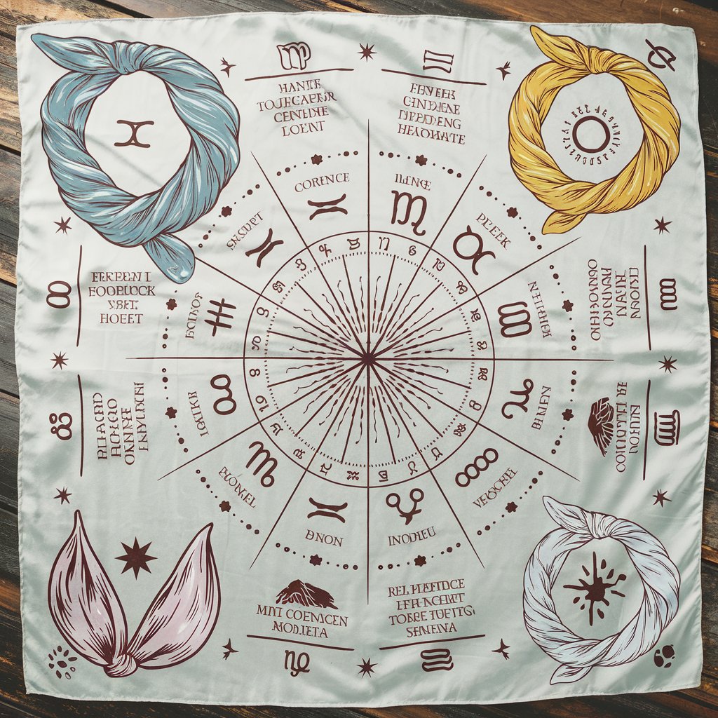 The Printed Image Horoscope Bandana