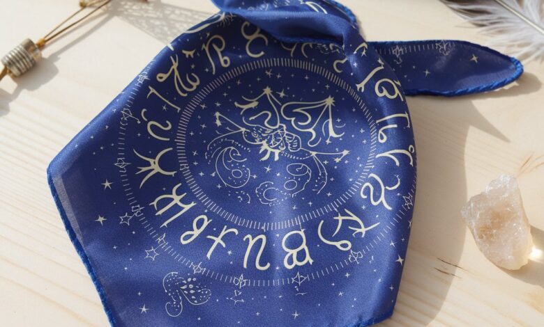 The Printed Image Horoscope Bandana