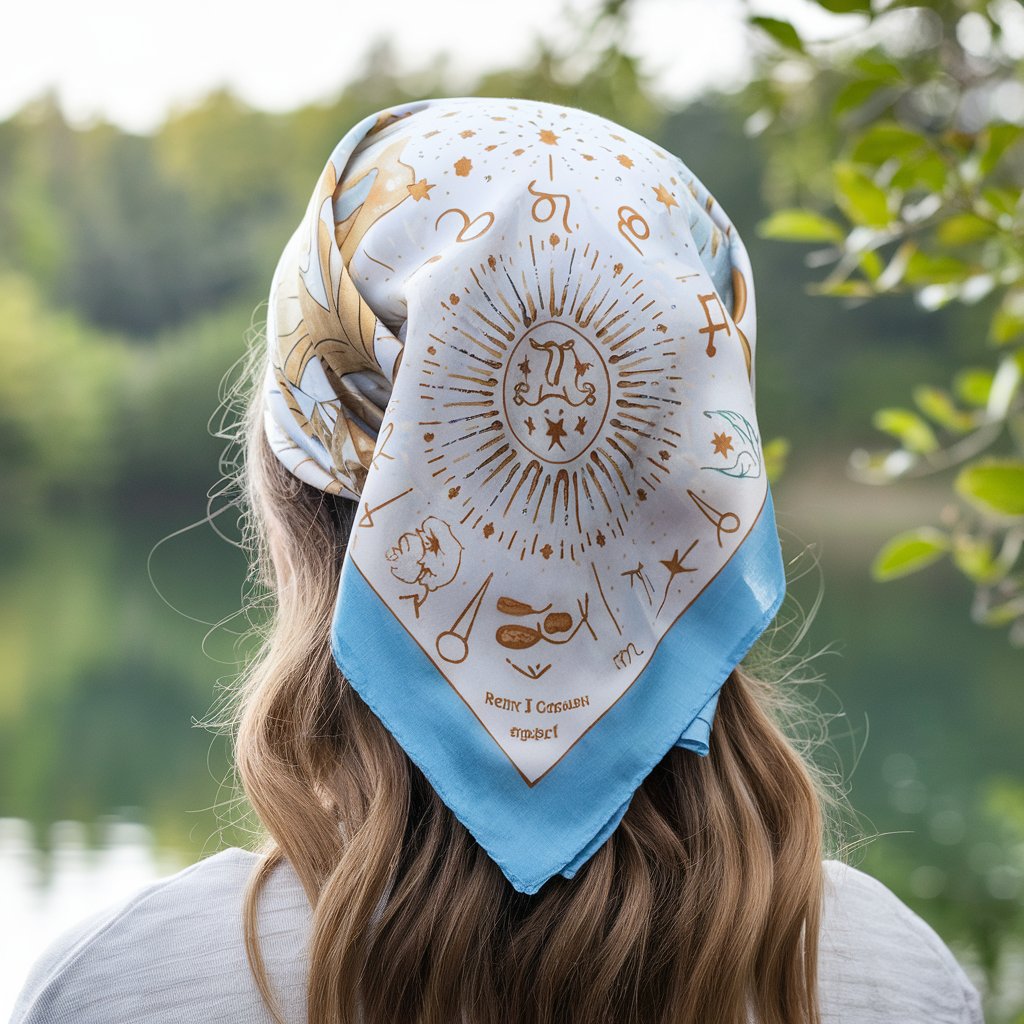 The Printed Image Horoscope Bandana